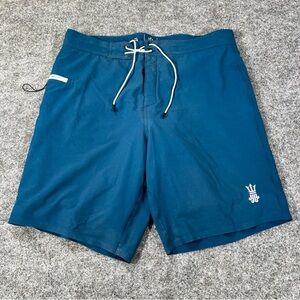 Driftline Mens Original Drifties Board Short Swim Trunks Wetsuit Lined Blue 33